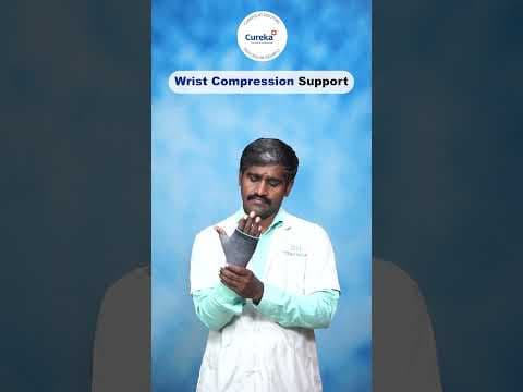 Wrist Pain Relief | Cureka Wrist Compression Support for Work, Gym & Daily Use
