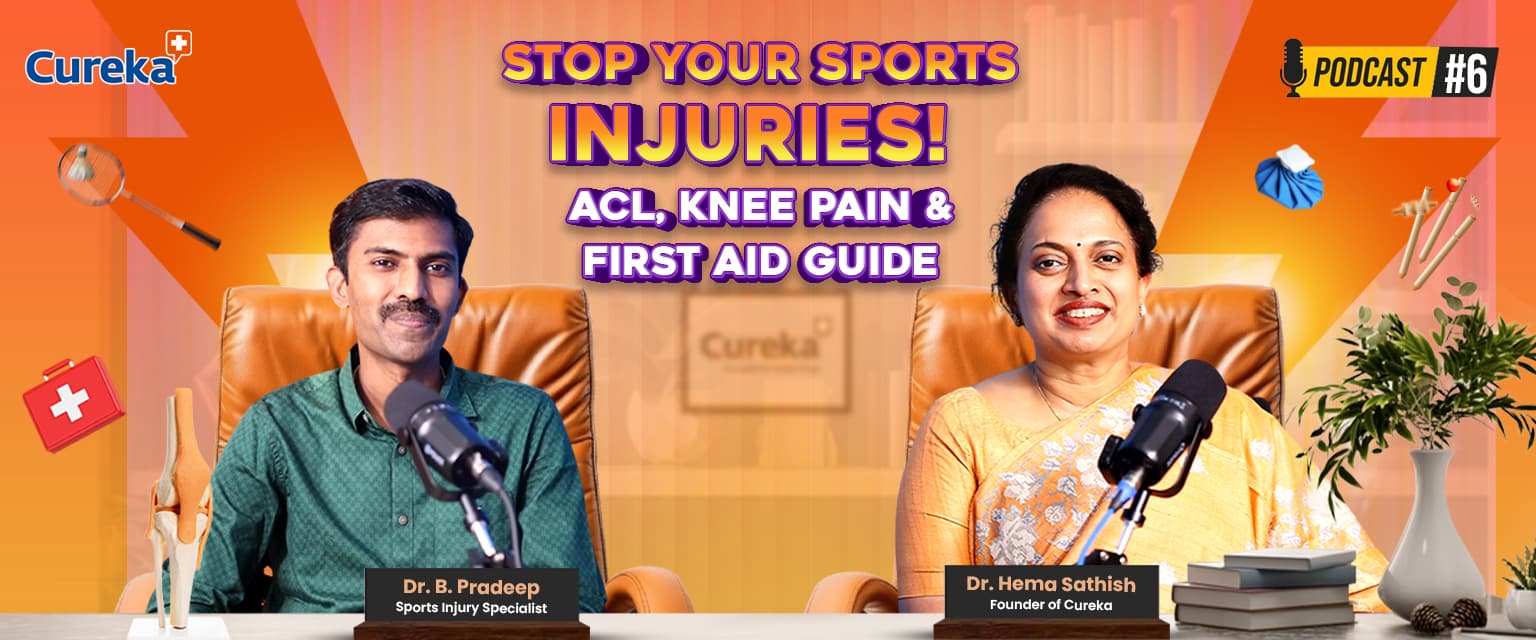 Stop Your Sports Injuries! ACL, Knee Pain & First Aid Guide with Dr. Pradeep | Dr. Hema Sathish