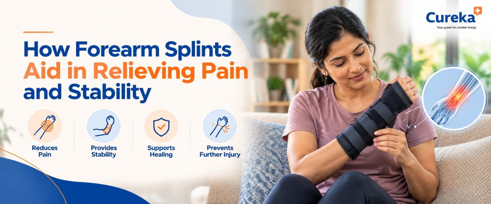 How Forearm Splints Aid in Relieving Pain and Stability
