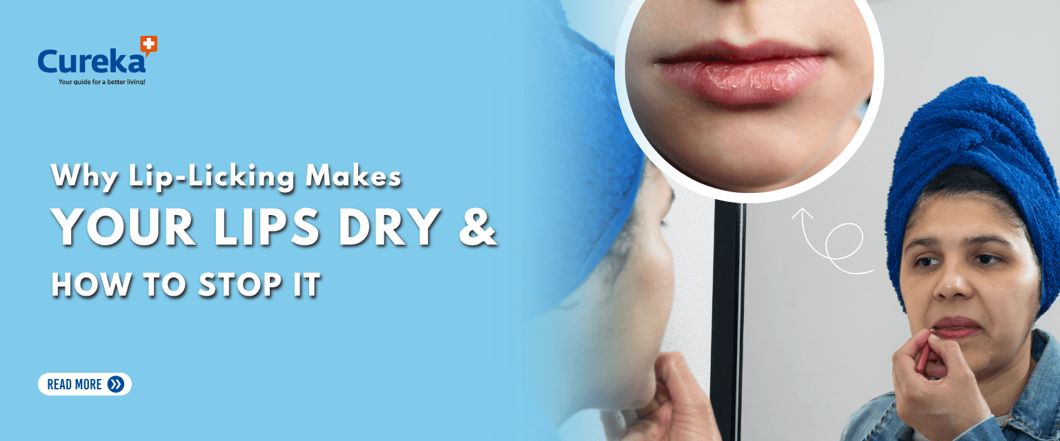 Why Lip-Licking Makes Your Lips Dry & How to Stop It