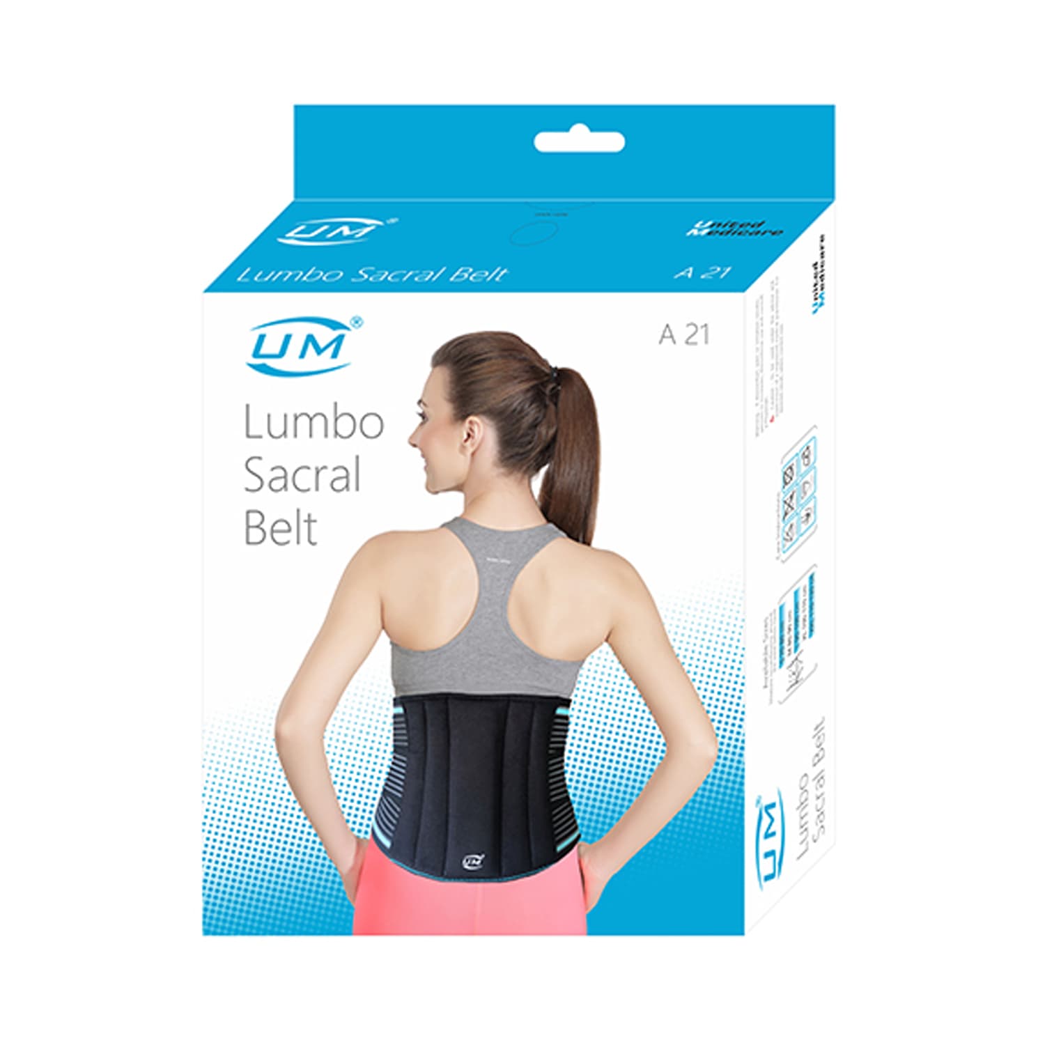 United Medicare Lumbo Sacral Belt (A-21) - Large