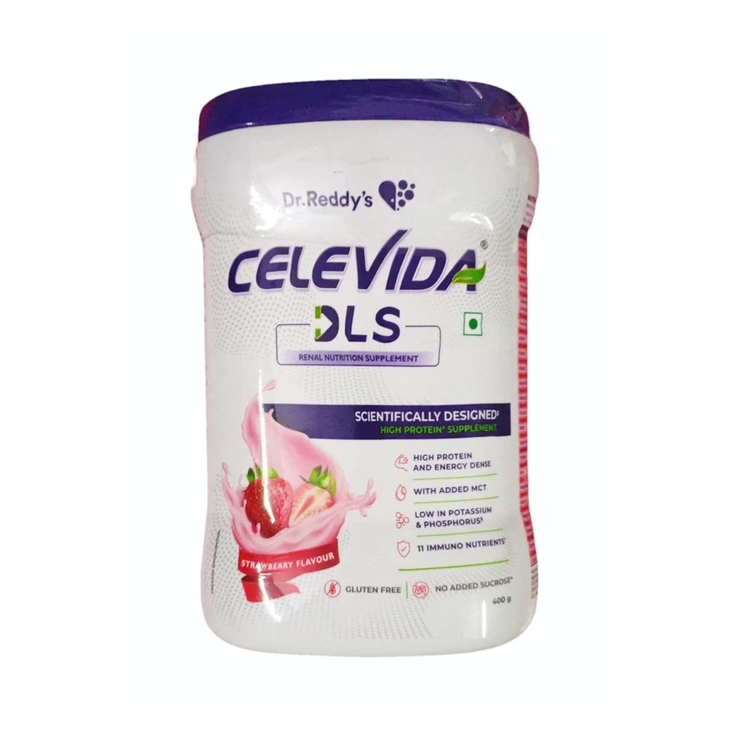 Celevida DLS Strawberry Powder 400gm