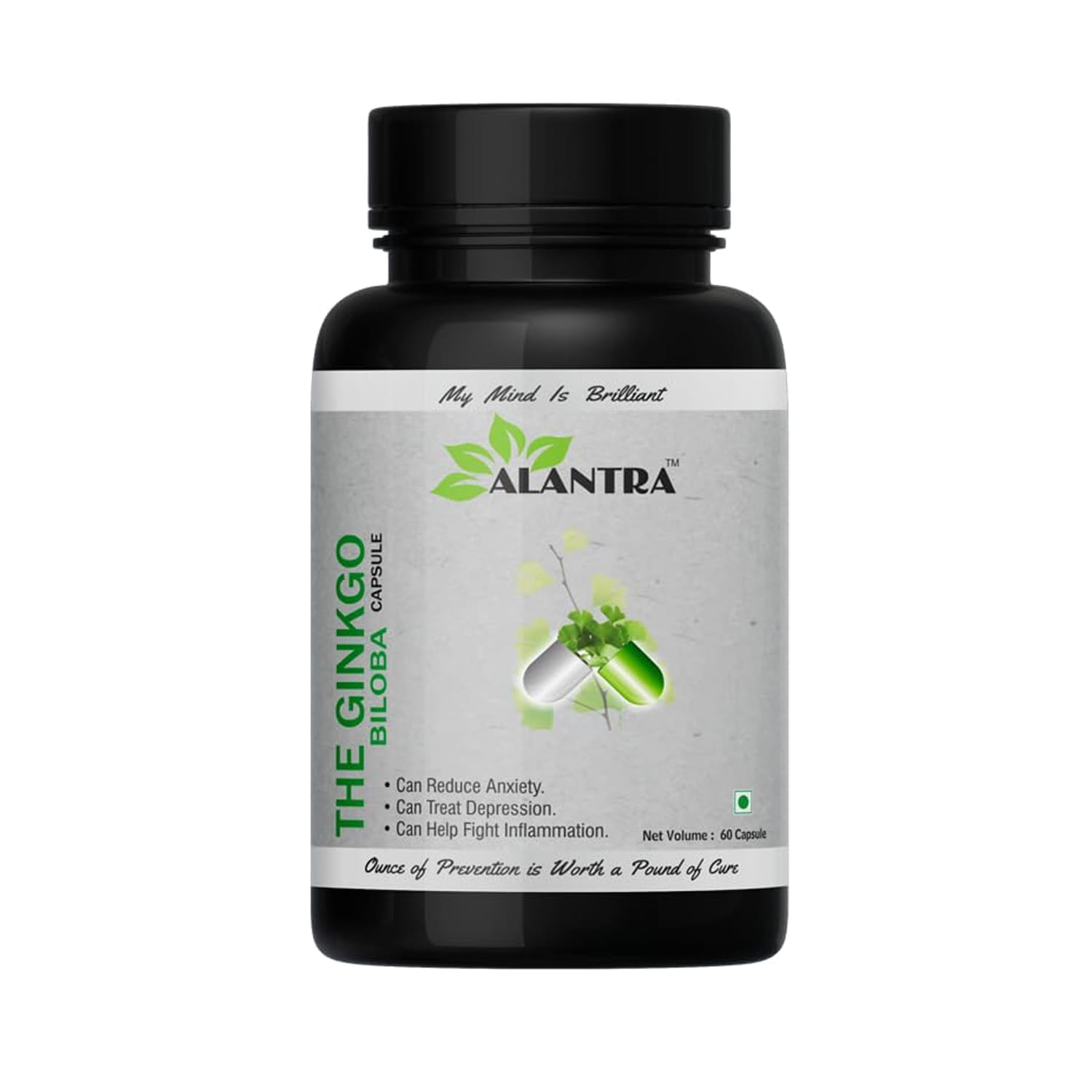 Alantra The Ginkgo Biloba Capsule (60 pcs)