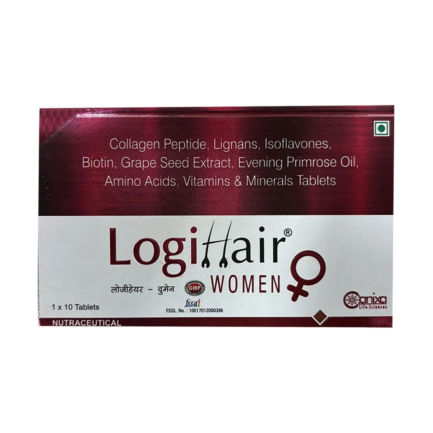 Canixa Logihair Women Tablets 10's
