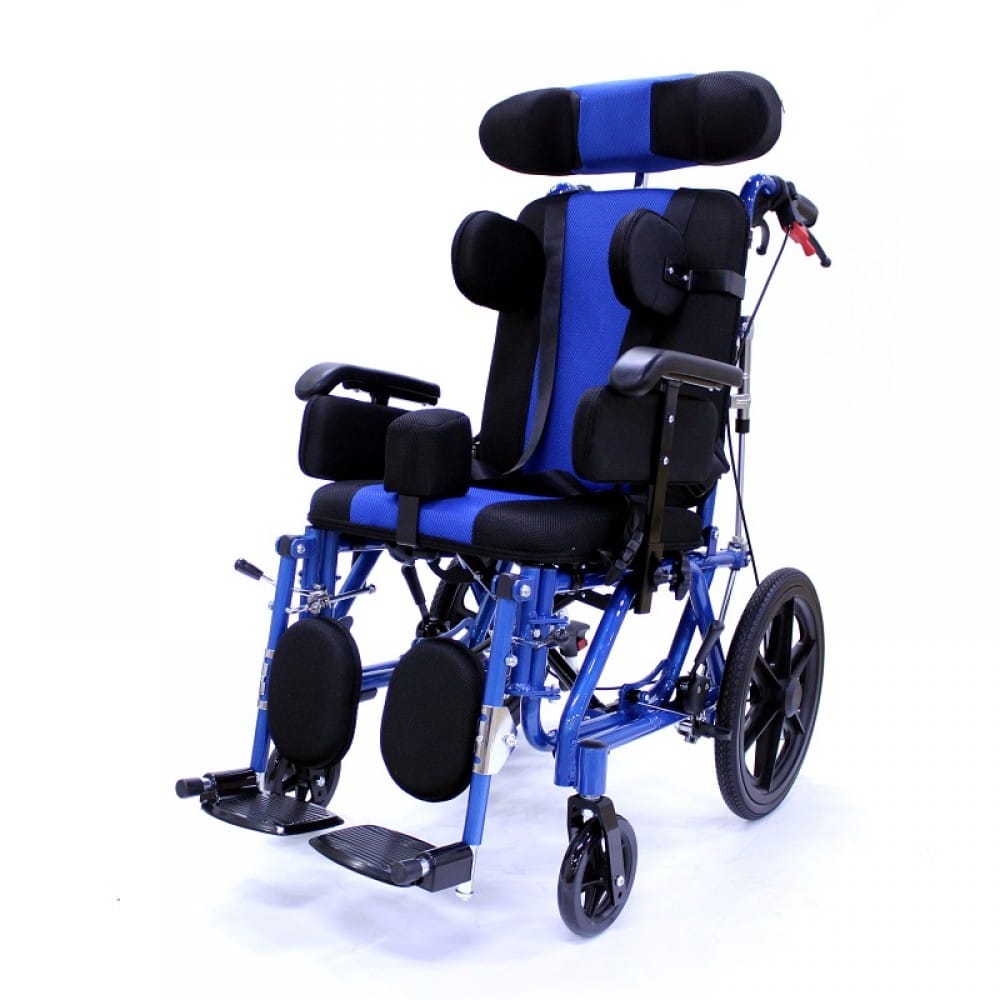 TR Pediatric Cerebral Palsy Children's Folding Manual Wheelchair