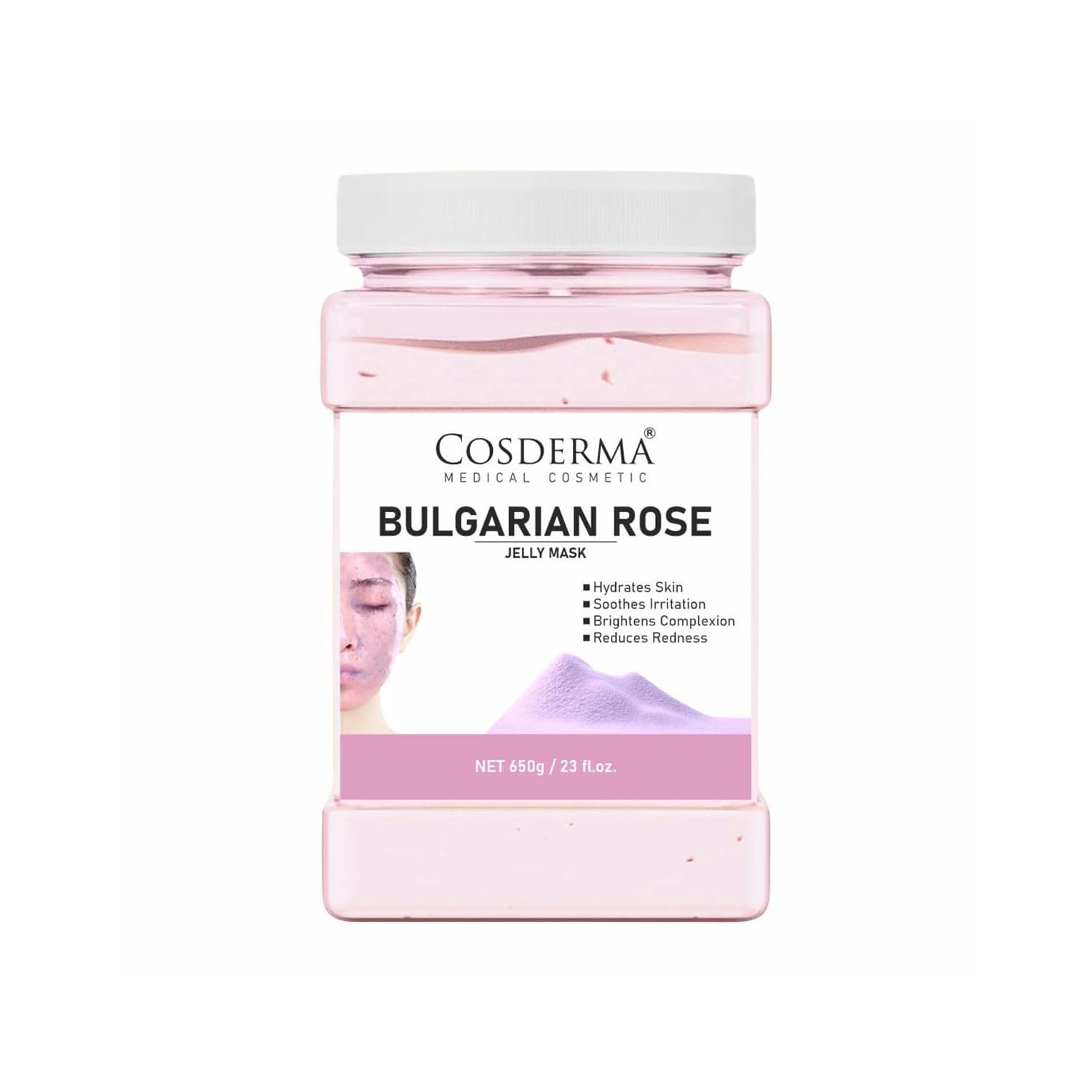 Cosderma Bulgarian Rose Jelly Mask (650 gm)