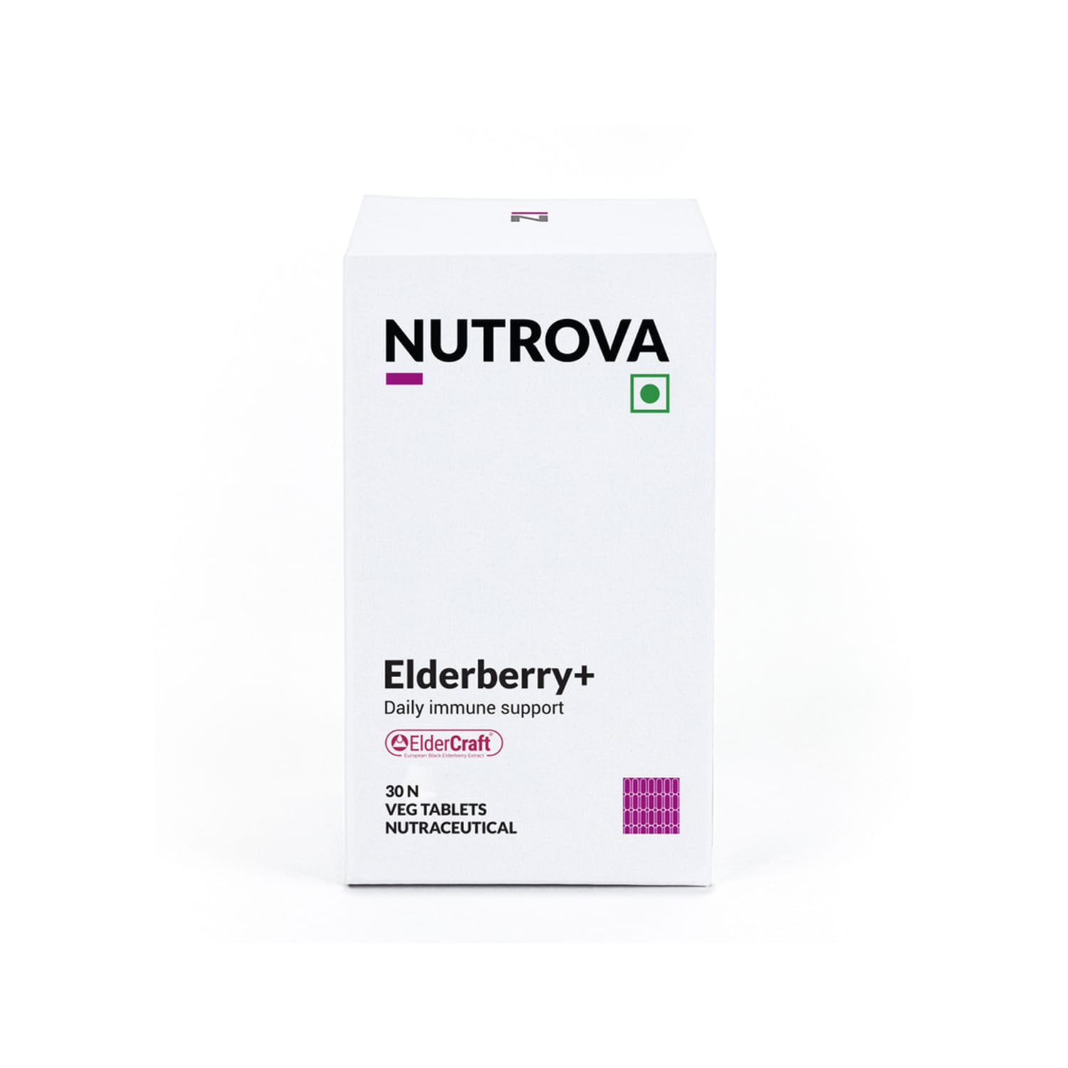 Nutrova Elderberry+ Tablets (30 Nos)