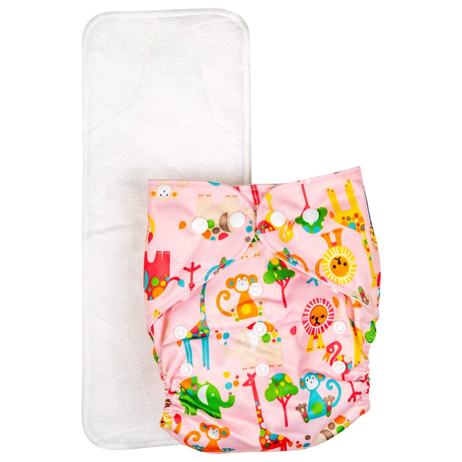Mee Mee Reusable Baby Cloth Diaper with Adjustable Buttons