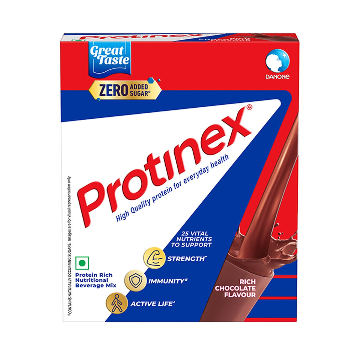 Protinex Health and Nutritional Protein Drink Rich Chocolate - 200 gm Refill