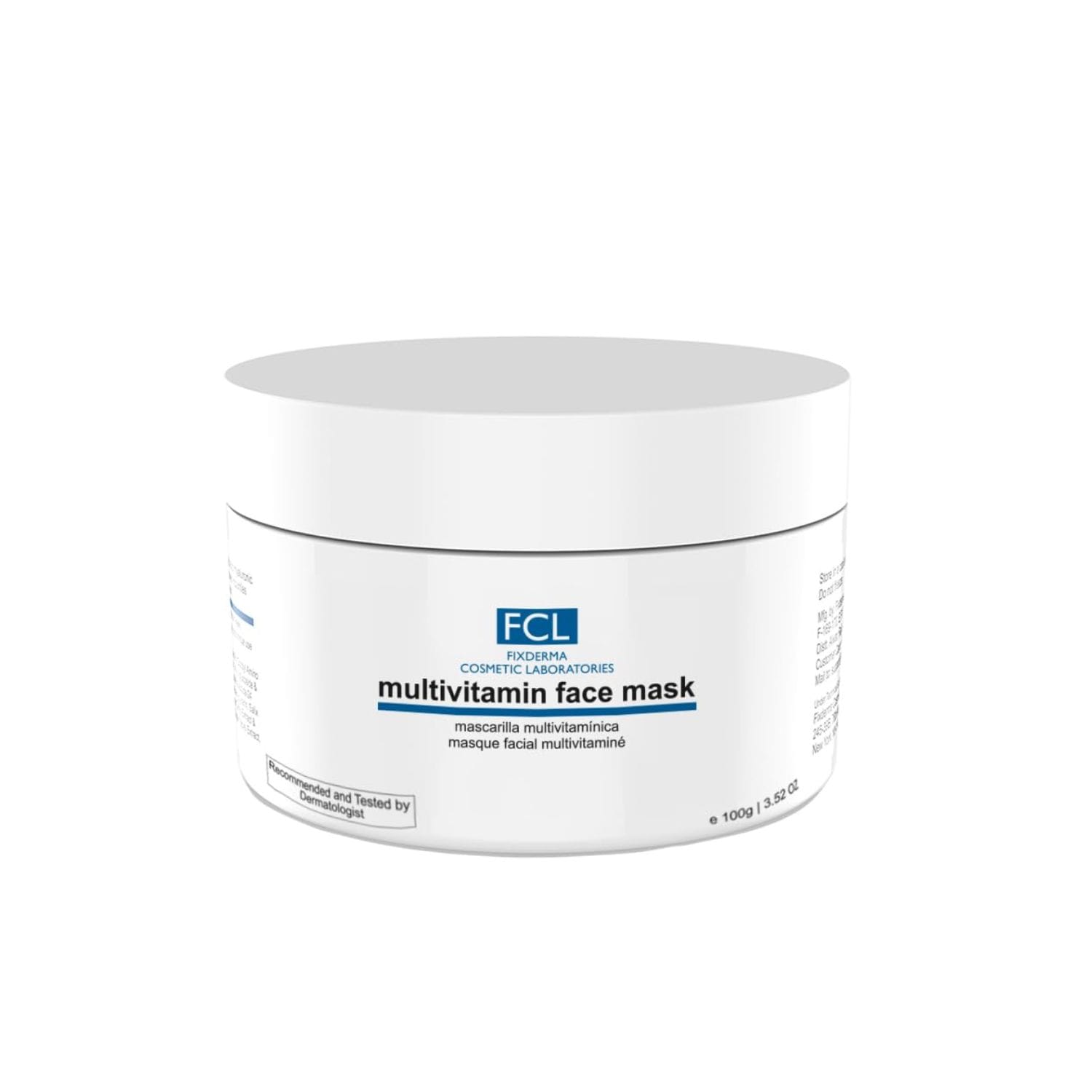 FixDERMA Multivitamin Face Mask - 100g
