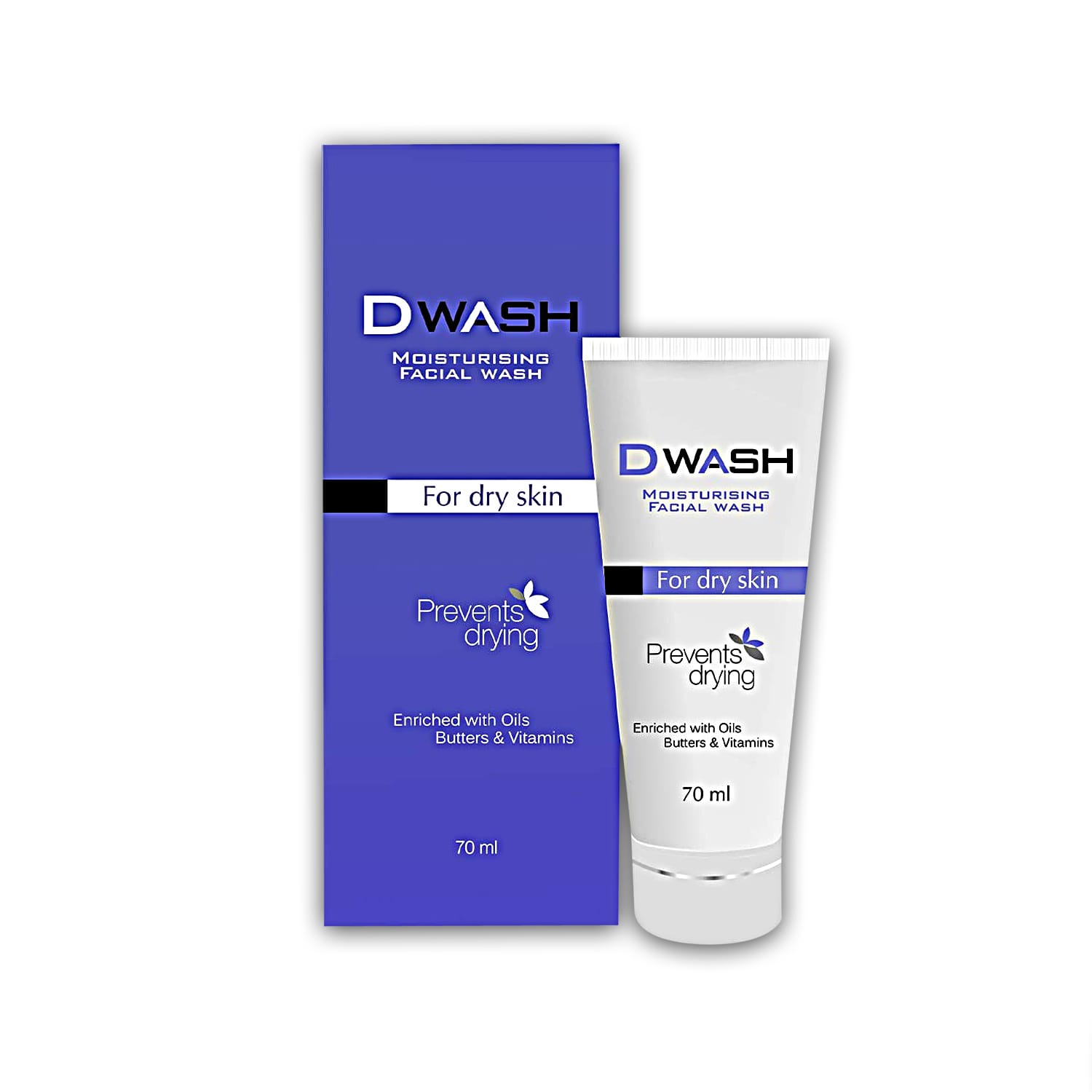 D Wash Moisturising Facial Wash 70ml