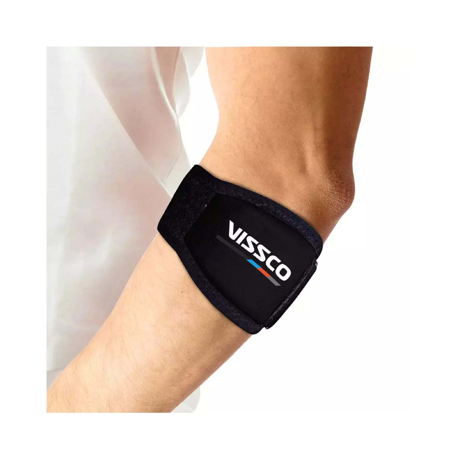 Vissco Tennis Elbow Support, Pain Relief Belt Universal - (PC. No. 2617)
