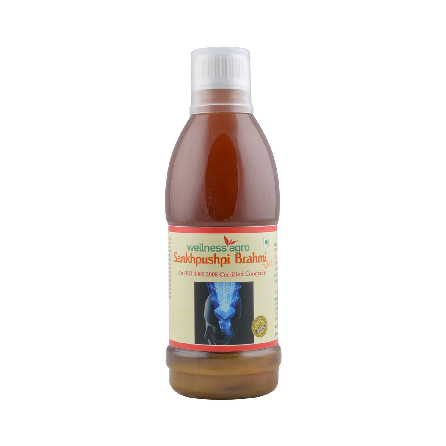 Wellness Agro Sankhpushpi Brahmi Juice 500ml
