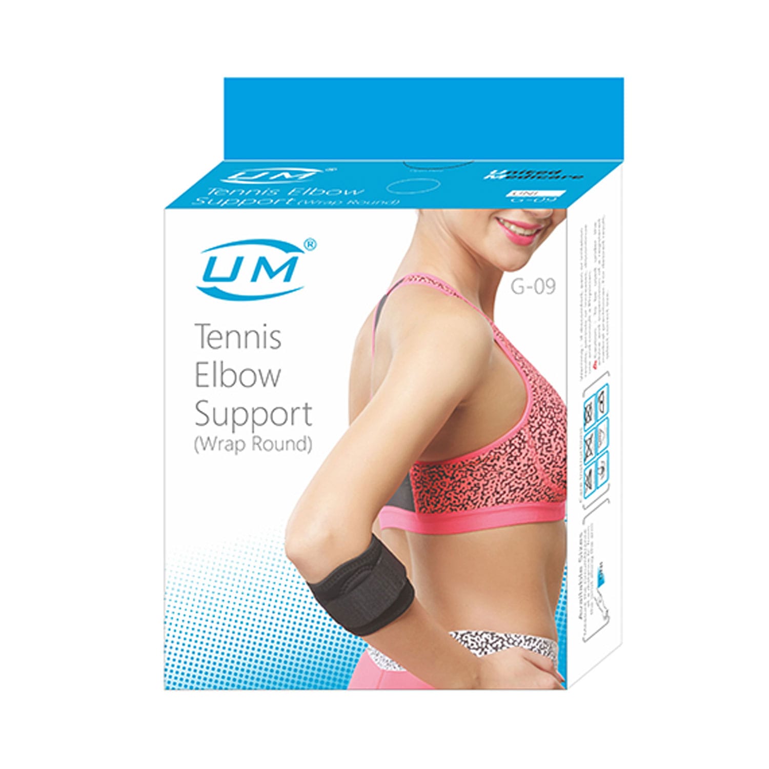 United Medicare Tennis Elbow Support Wrap Round (G-09) - Universal