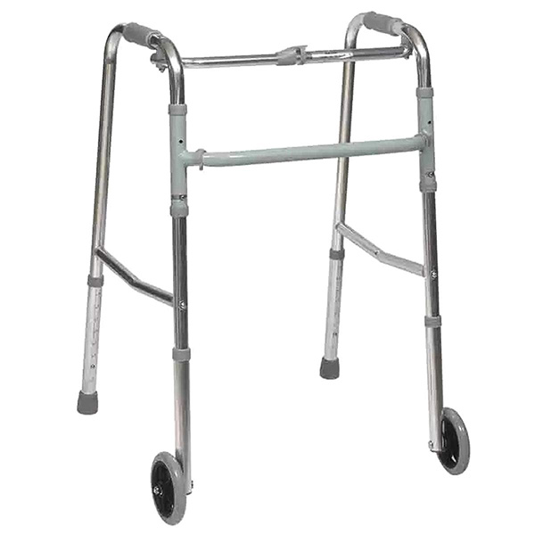 Entros Aluminium Walker with Wheels EHS 912L