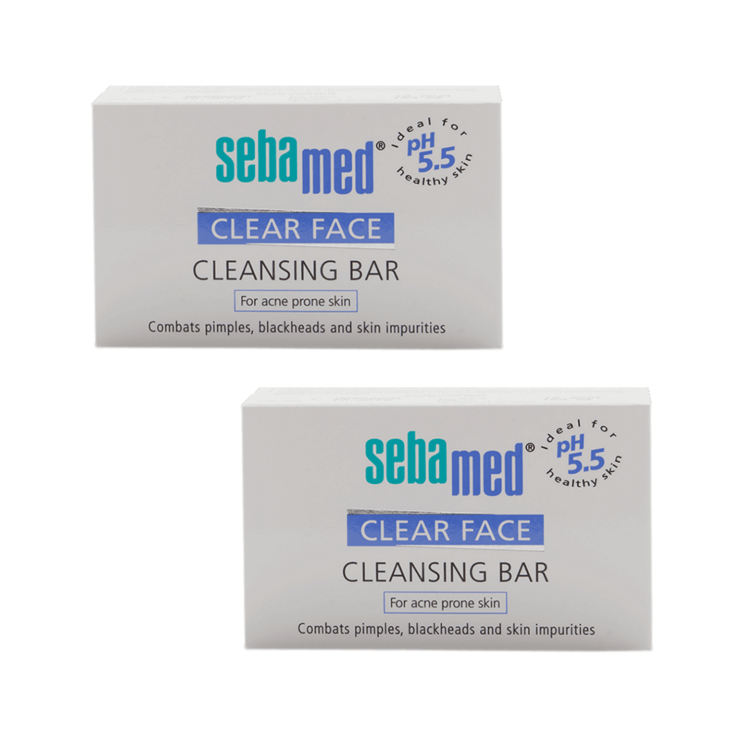 Sebamed Clear Face Cleansing Bar 100g (Pack of 2)