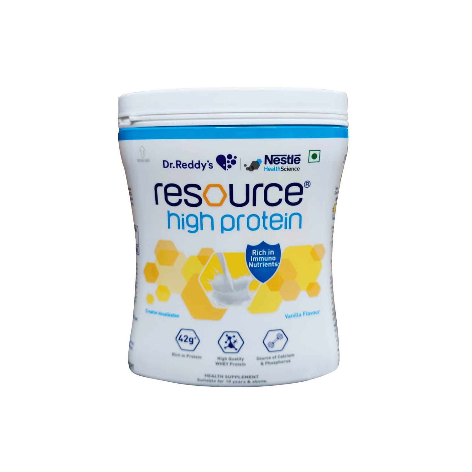 Nestle Resource High Protein – 400g Pet Jar Pack Vanilla Flavor