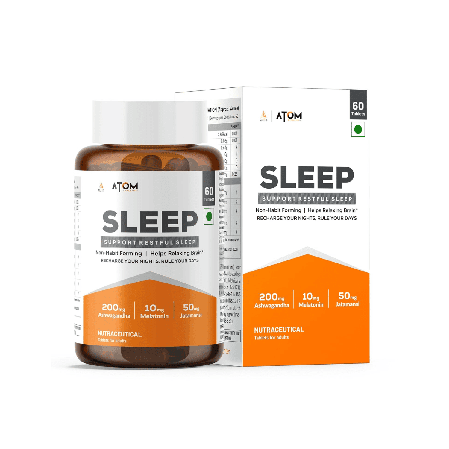 ASITIS Atom Sleep Tablet (60 Nos)