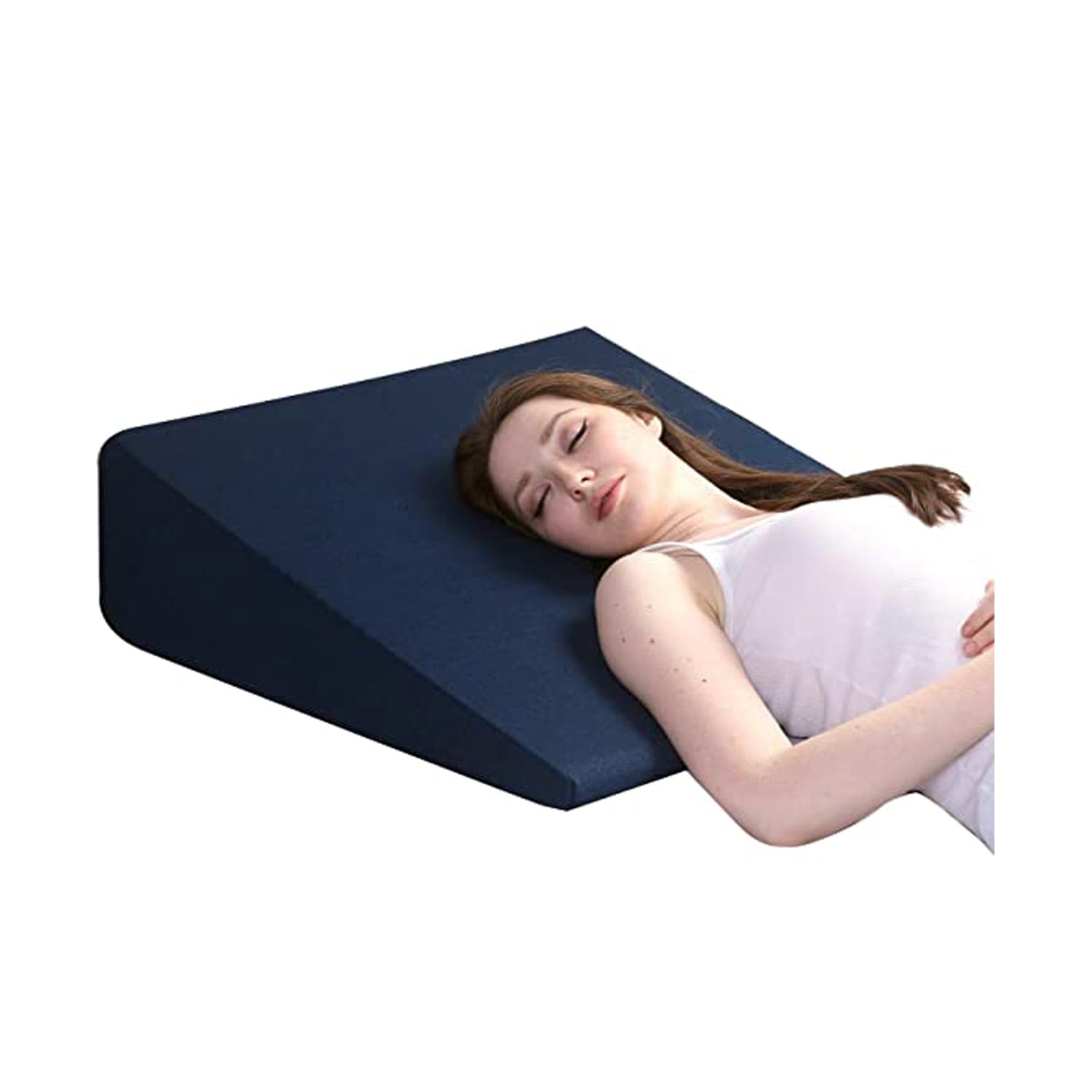 Wedge Pillow For Elevated Support (Acid reflux, Anti snoring, back pain)