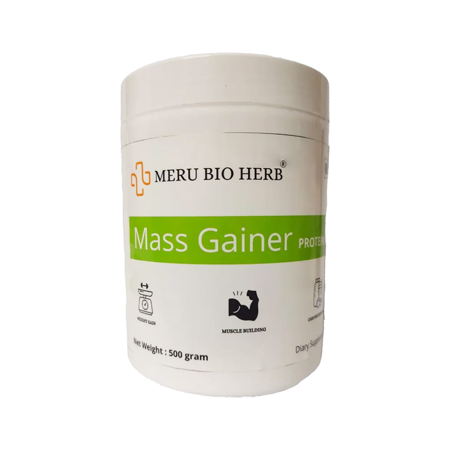 Meru Bio Herb Mass Gainer Protein (500gm)