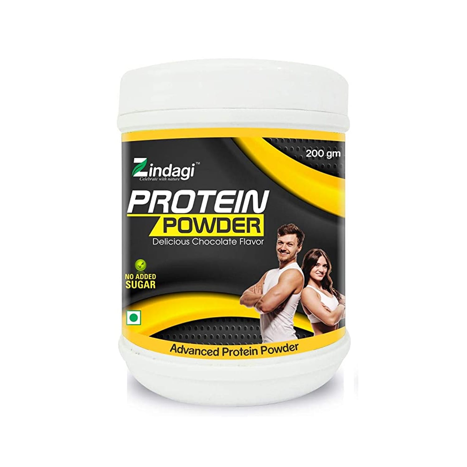 Zindagi Protein Powder for Adult - Whey Protein Powder - Sugar Free Nutrition Drink (200 Gm)