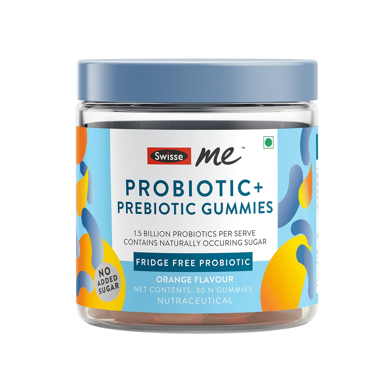 SwisseMe Probiotic and Prebiotic Gummies (30 Nos)