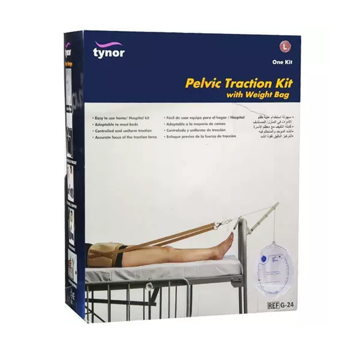 Tynor Pelvic Traction With Weight Bag Small G-24
