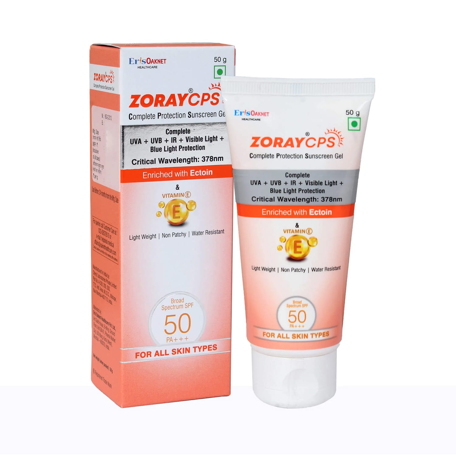 Zoray CPS Sunscreen Gel 50g
