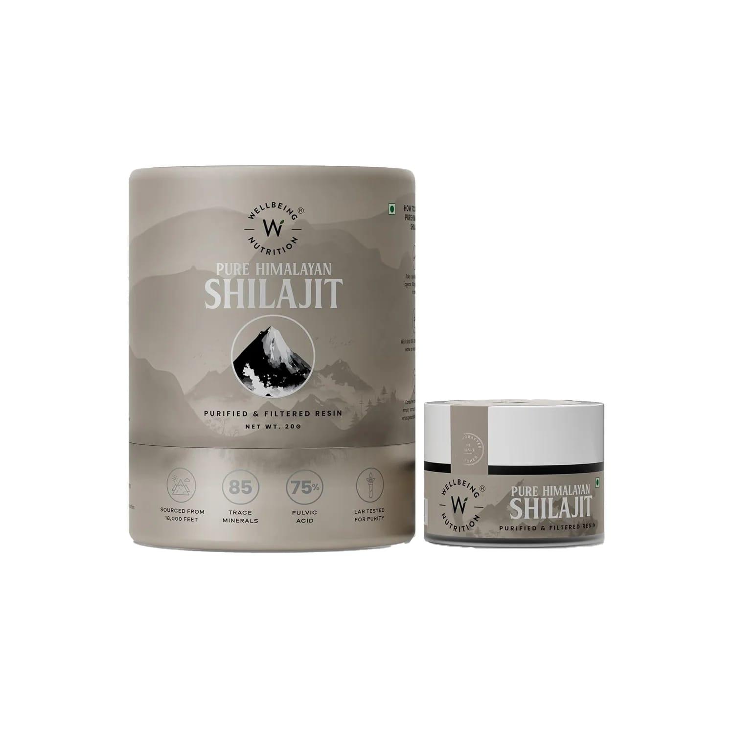 Wellbeing Nutrition Pure Himalayan Shilajit Resin - 20g