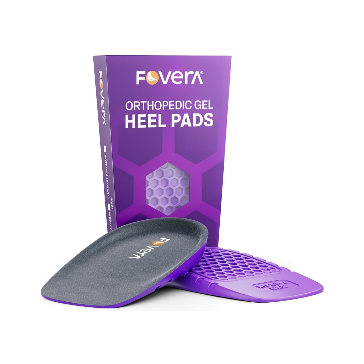 Fovera Gel Heel Cups Female (Pack of 1)