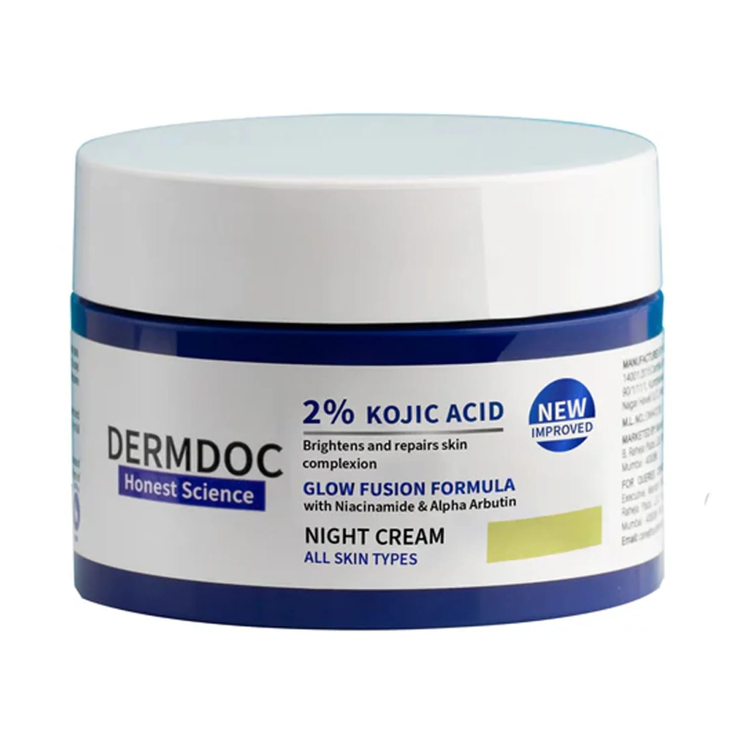 Dermdoc 2% Kojic Acid Glow Night Cream 50g