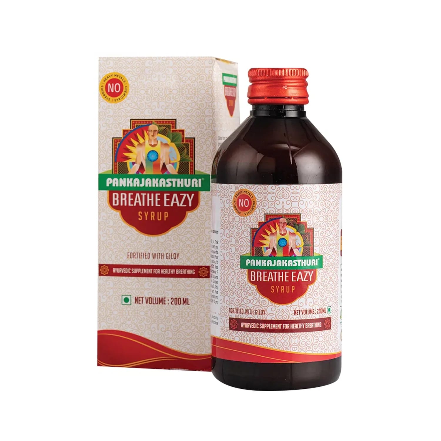 Pankajakasthuri Breathe Eazy Syrup 200ml