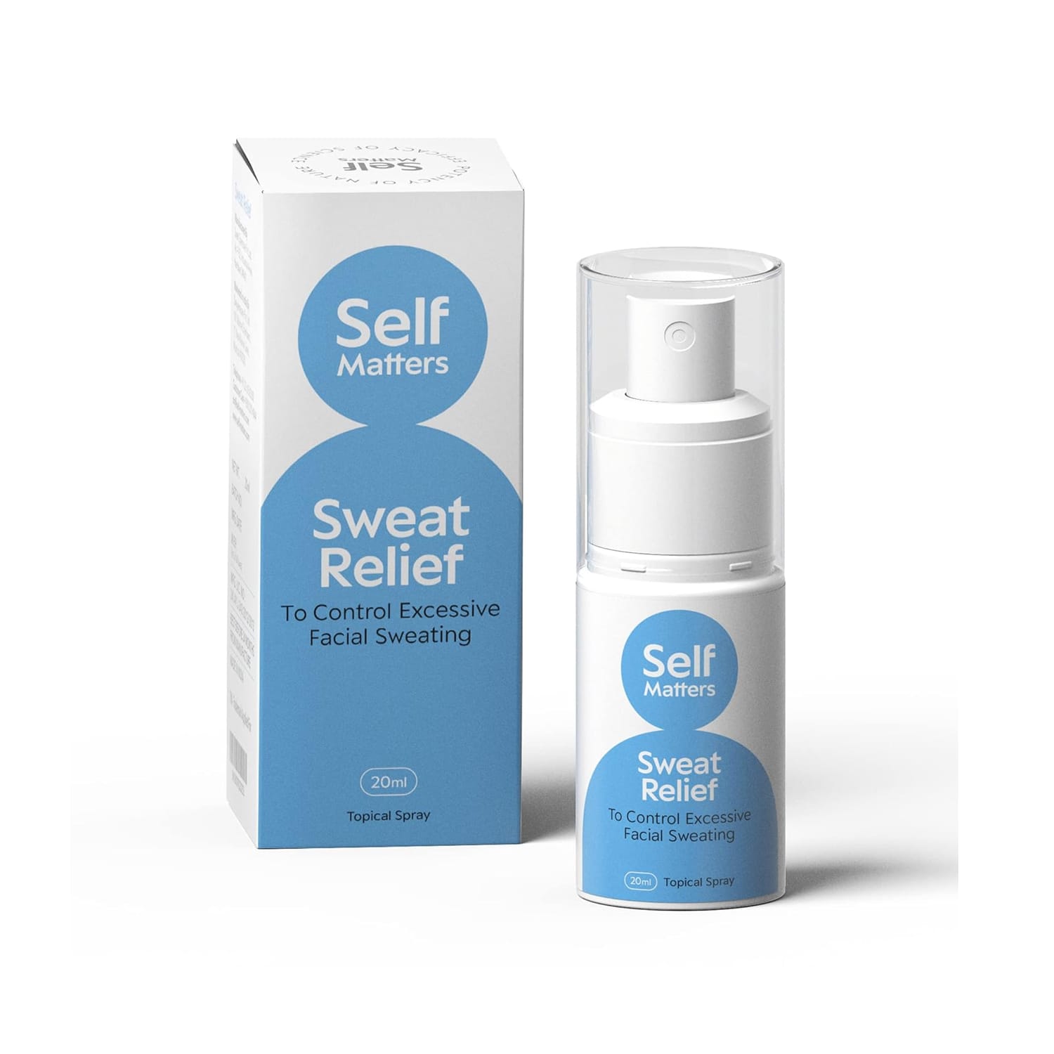 Self Matters Sweat Relief Topical Spray to Control Excessive Facial Sweating (20ml)
