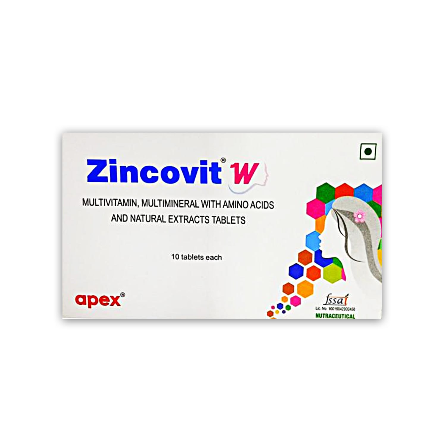 Zincovit W 10 Tablets - Multivitamin for Women (Pack of 3)