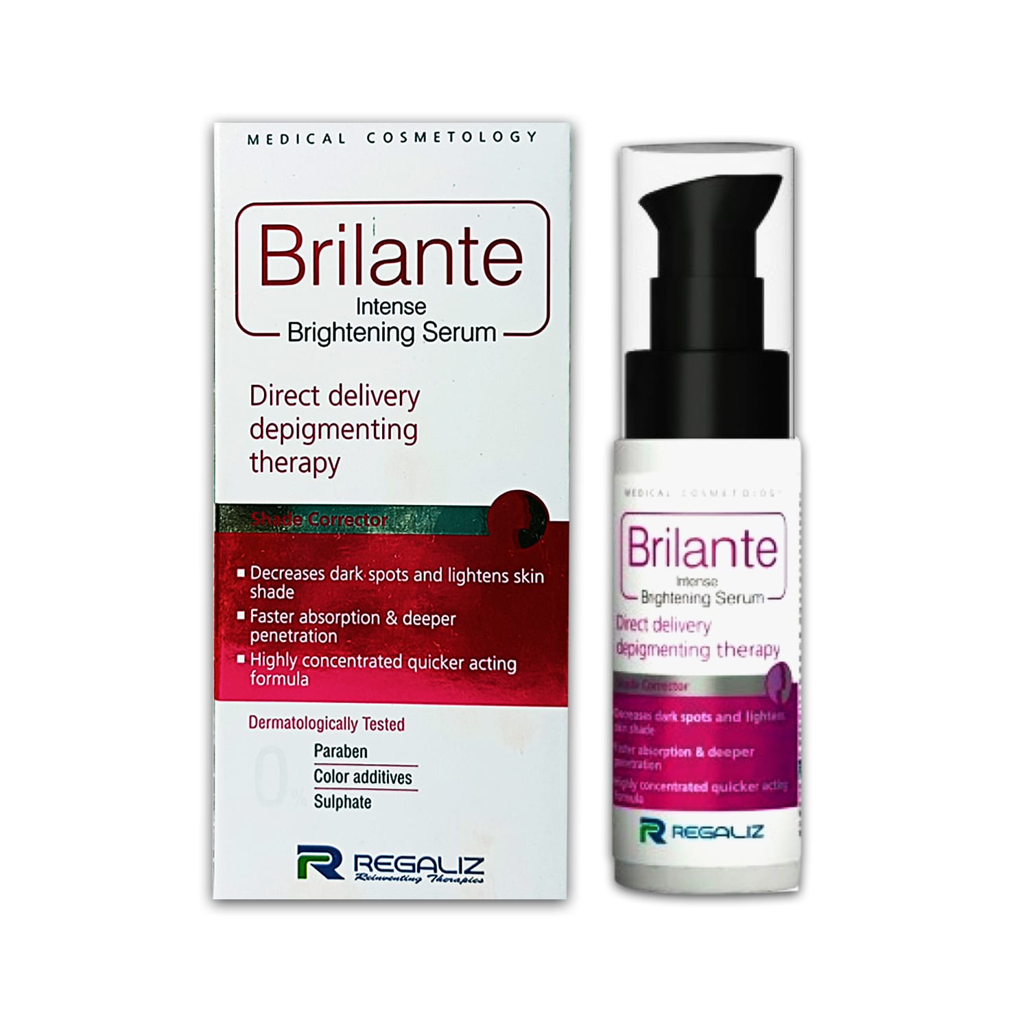 Regaliz Brilante Intense Brightening Serum (Acne, Dark Patches), 30 ml