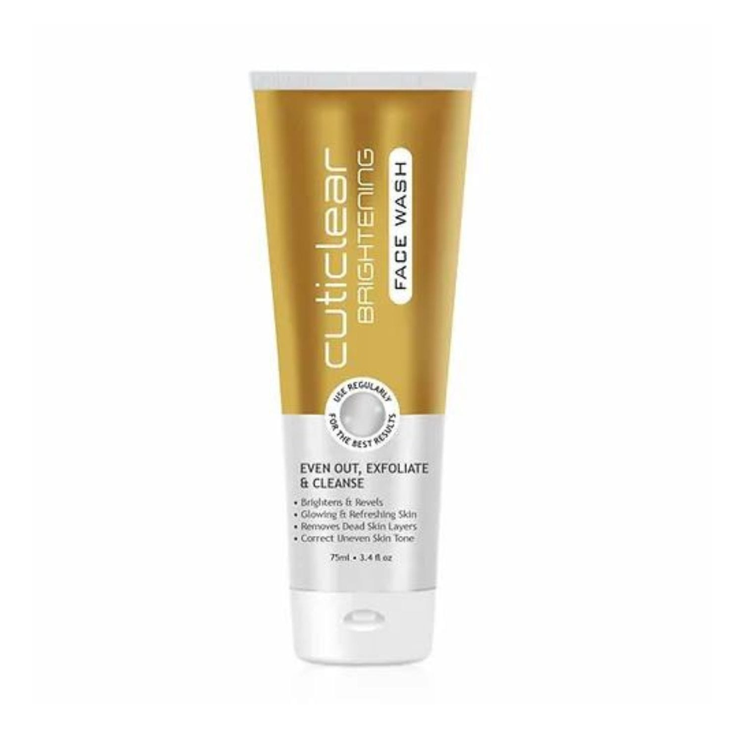Cuticlear Brightening Face Wash 75ml