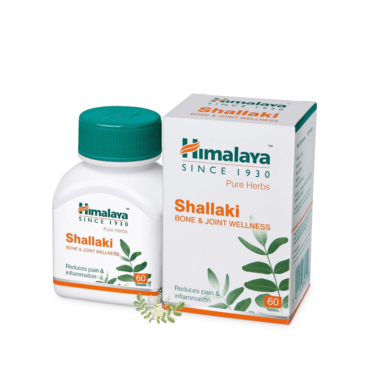 Himalaya Shallaki for Bone and Joint Wellness 60 Tablets