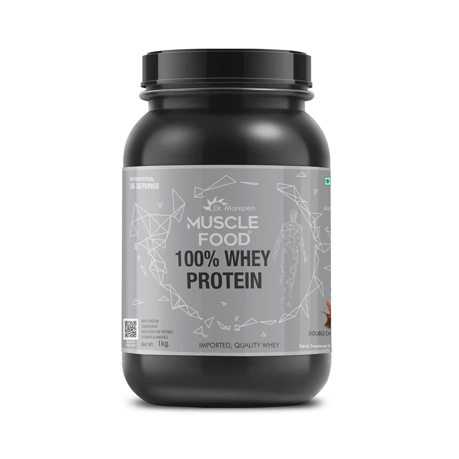 Dr Morepen Muscle Food 100% Whey Protein (1kg)