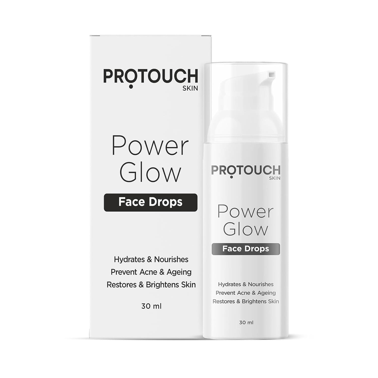 Protouch Powerglow Face Drops Moisturizer (30 ml)