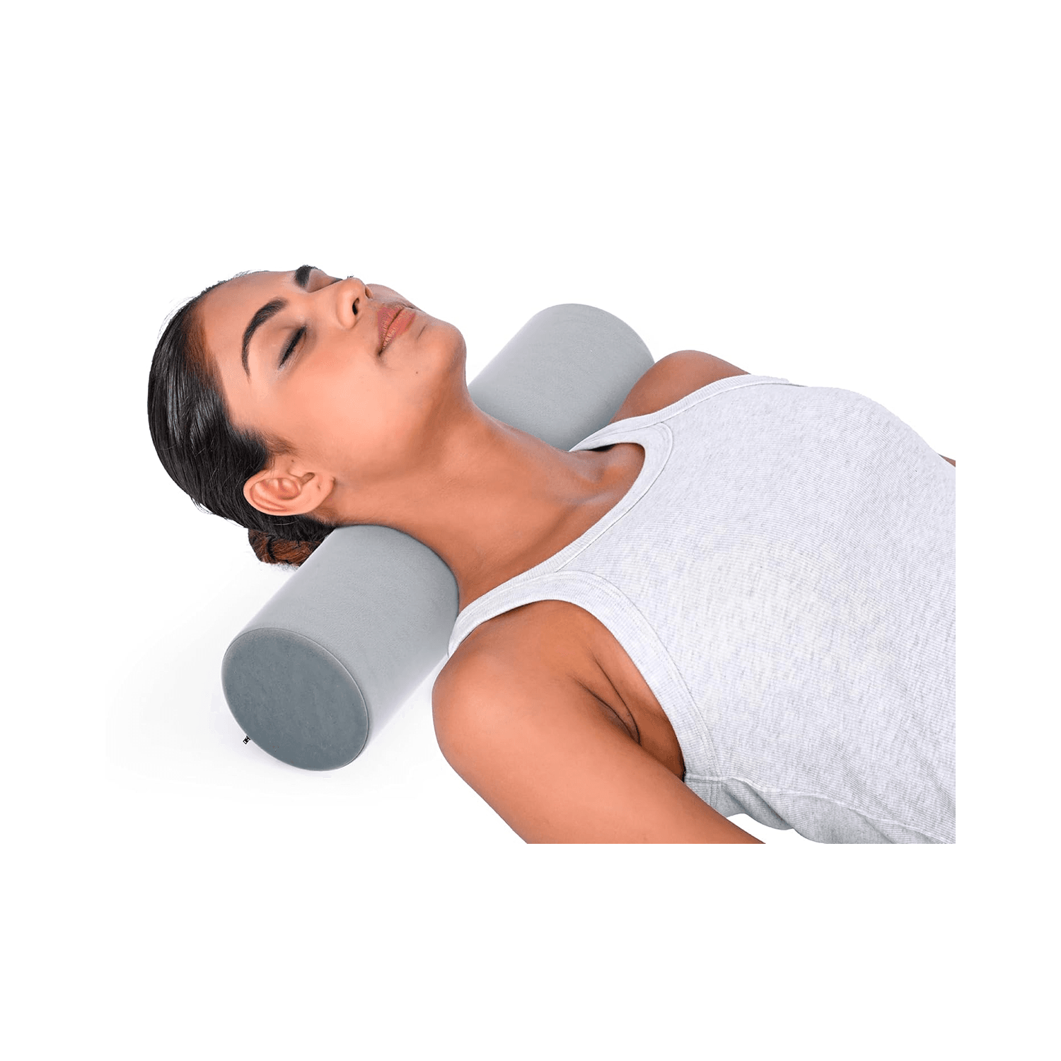 Fovera Cervical Neck Roll (Grey)