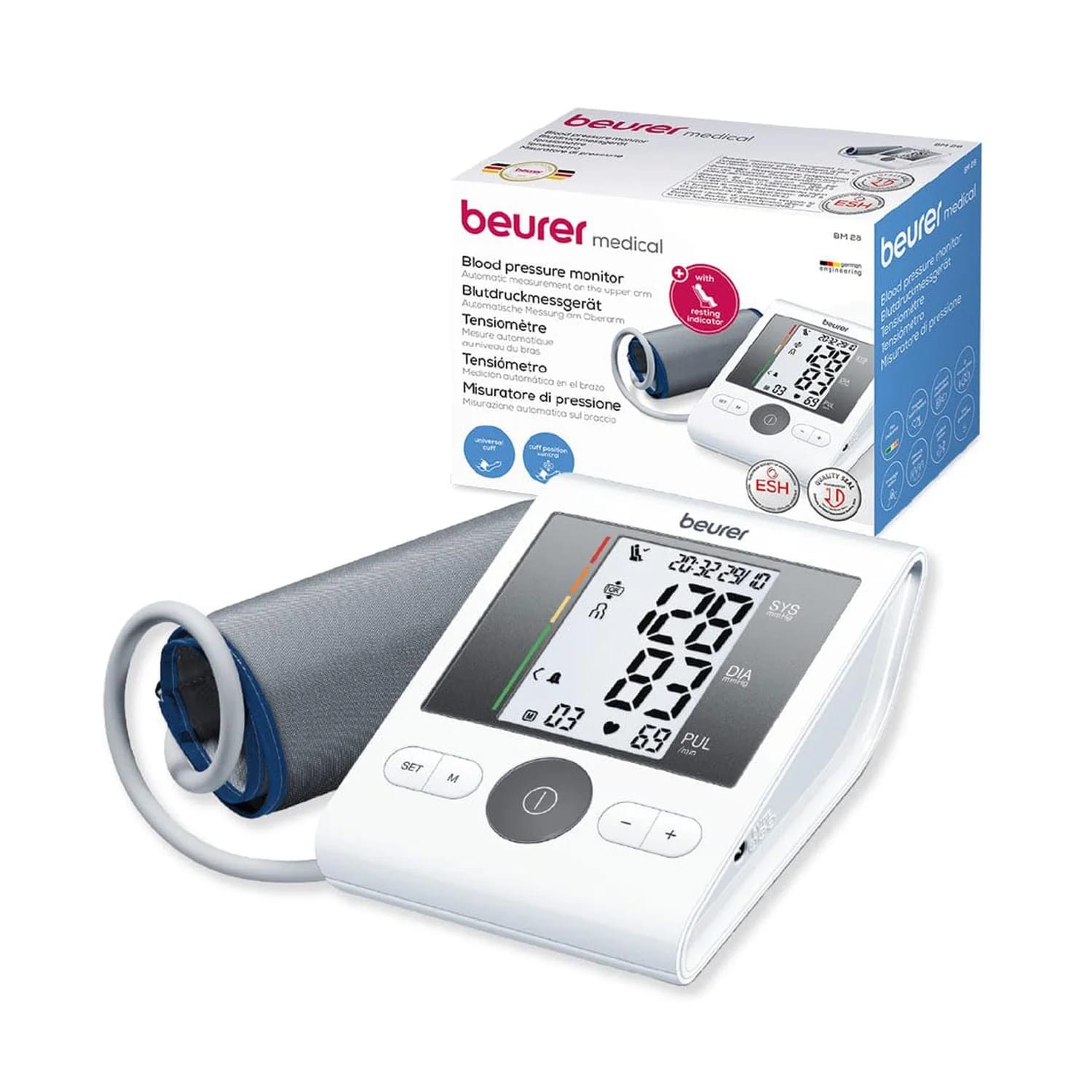Beurer BM 28 Blood Pressure Monitor with Adaptor