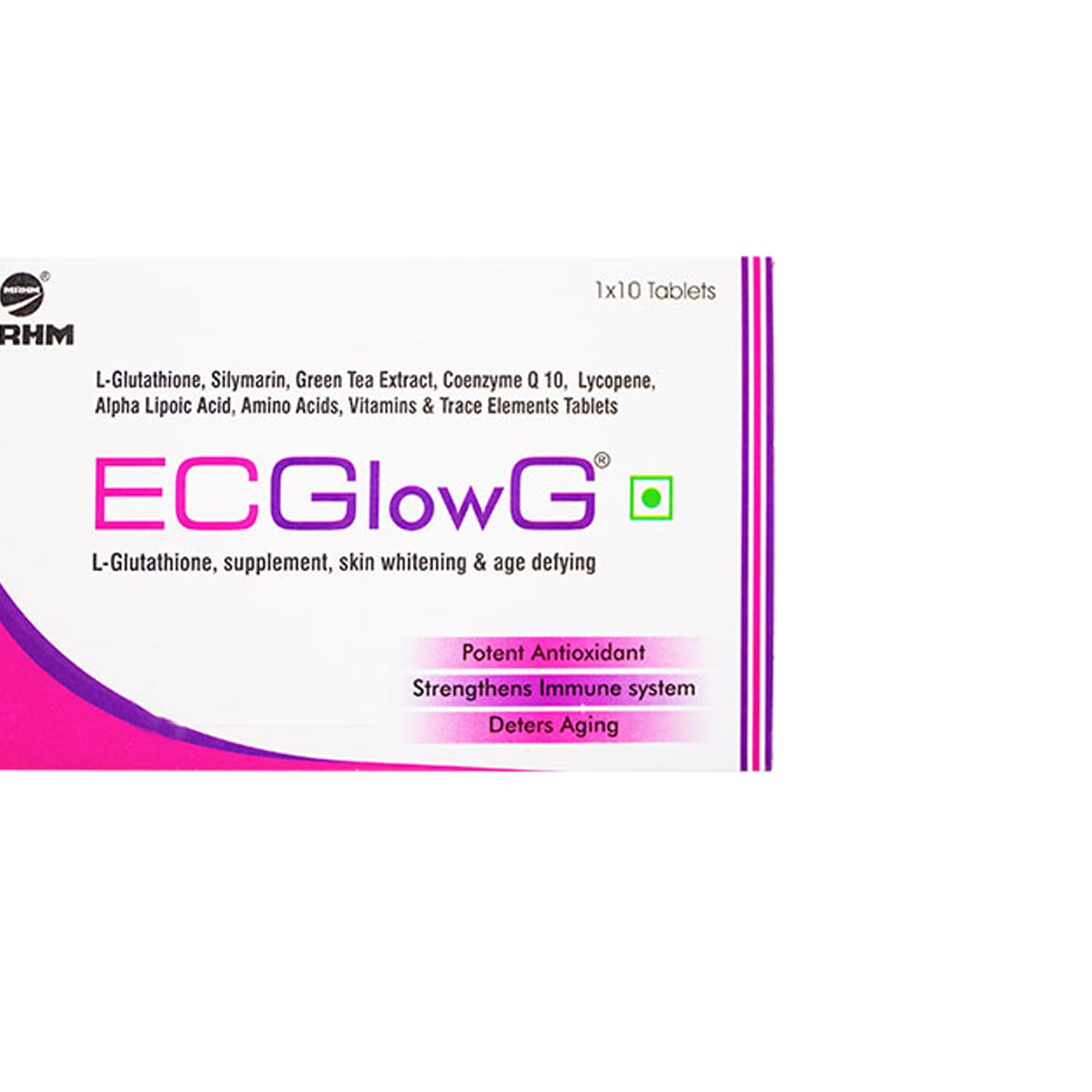MRHM ECGlowG Tablets (1x10 Tabs)