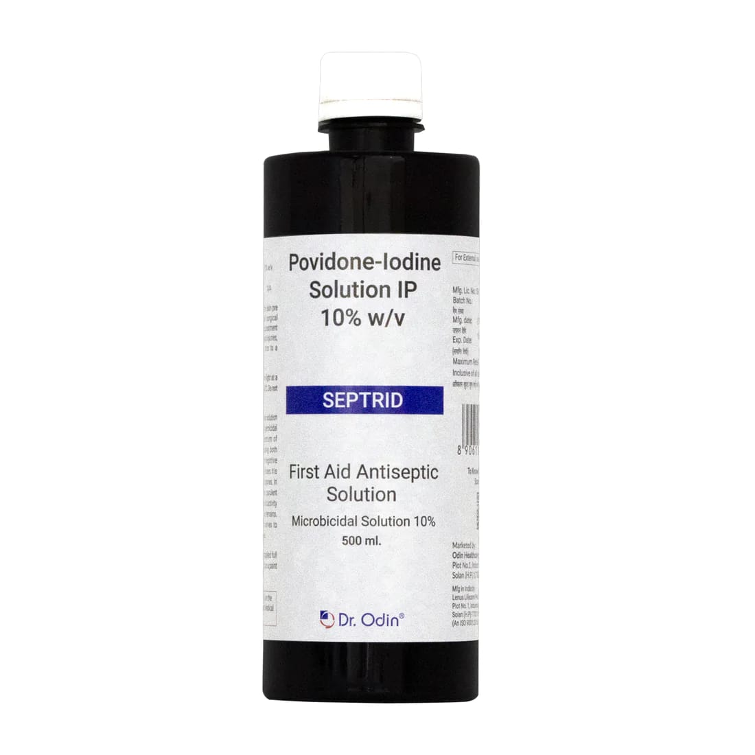 Dr.Odin Septrid- Povidone Iodine Solution 10% 500ml