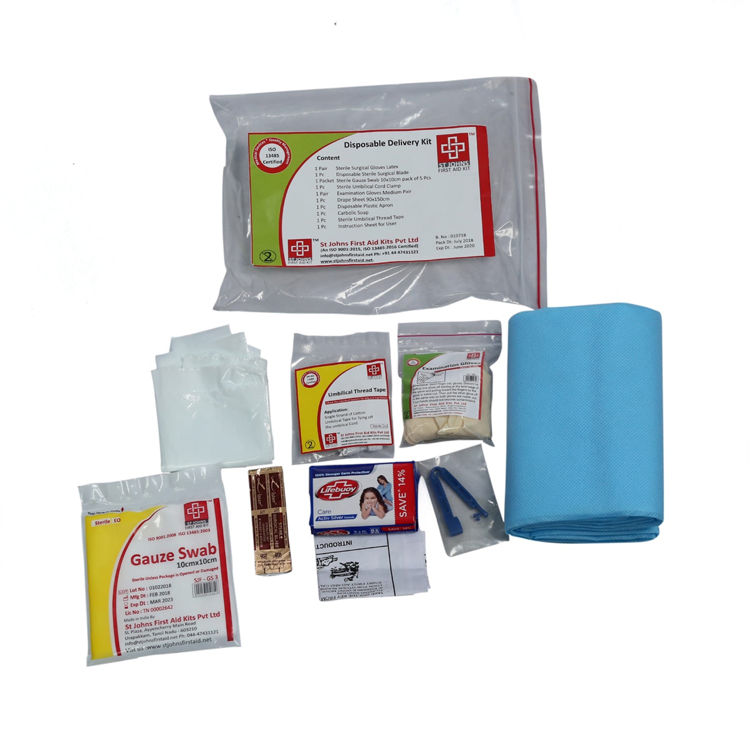 St. John's SJF DDK (Disposable Delivery Kit)