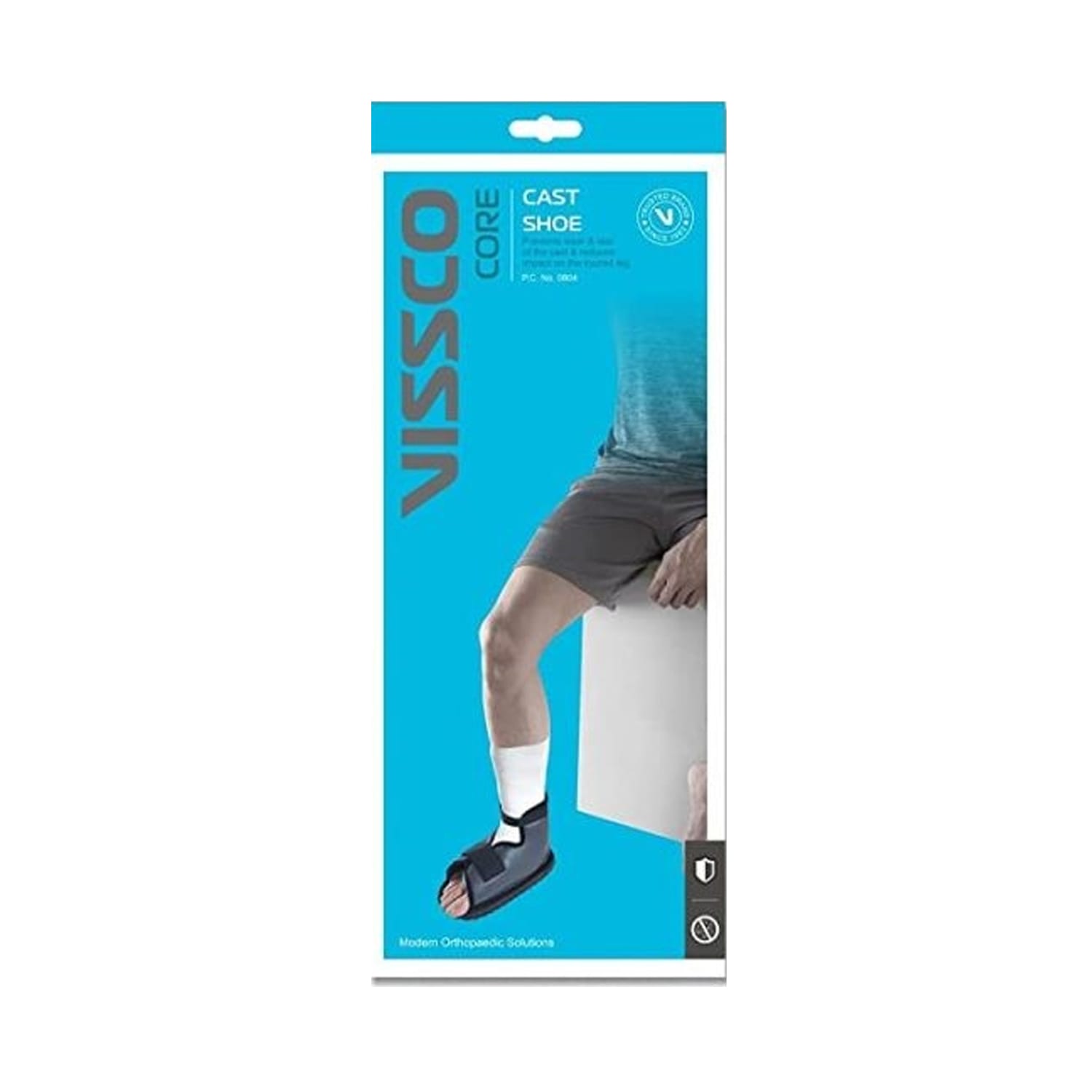 Vissco Ankle Support Cast Shoe - Large (PC. No. 0804)