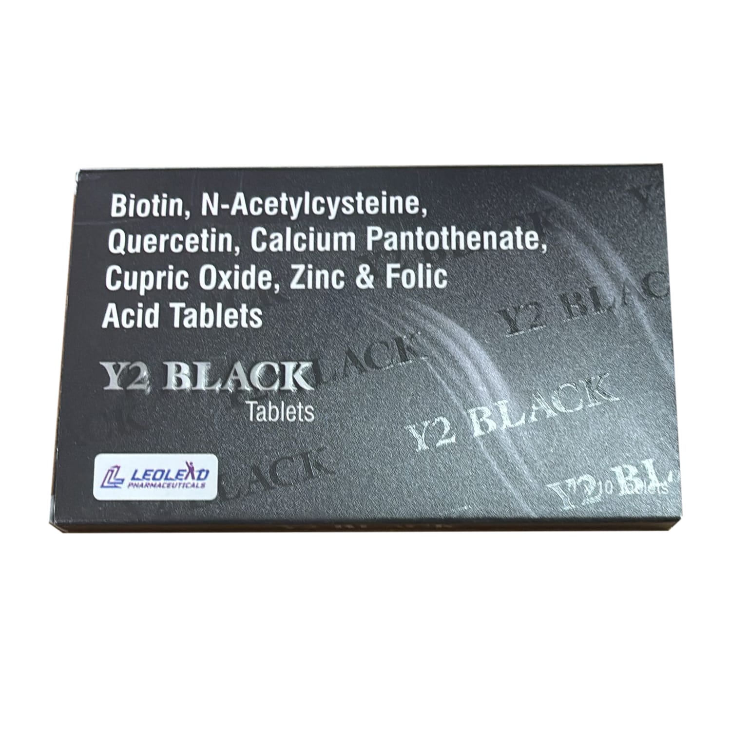 Leoled Pharmaceuticals Y2 Black - 10 Tablets