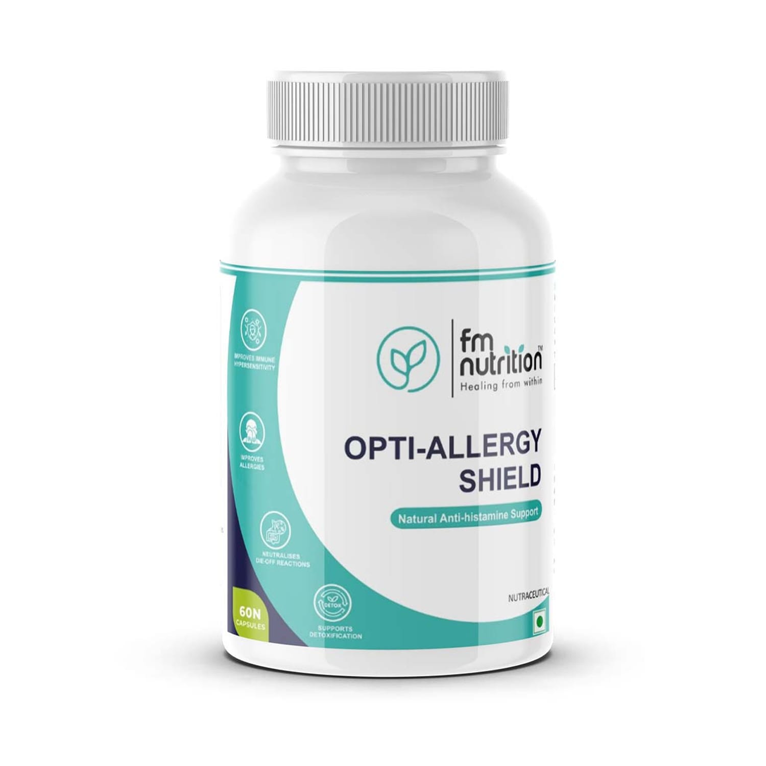 FM Nutrition Opti-Allergy Shield Capsules (60 nos)
