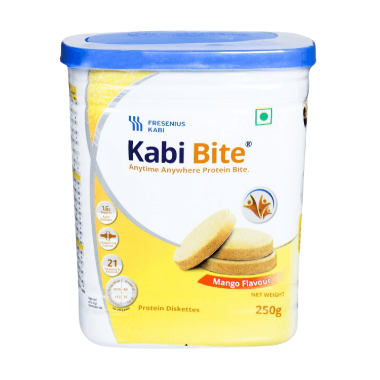 Kabi Bite Diskettes (Casein & Soya Protein 250gms/50 Diskettes)
