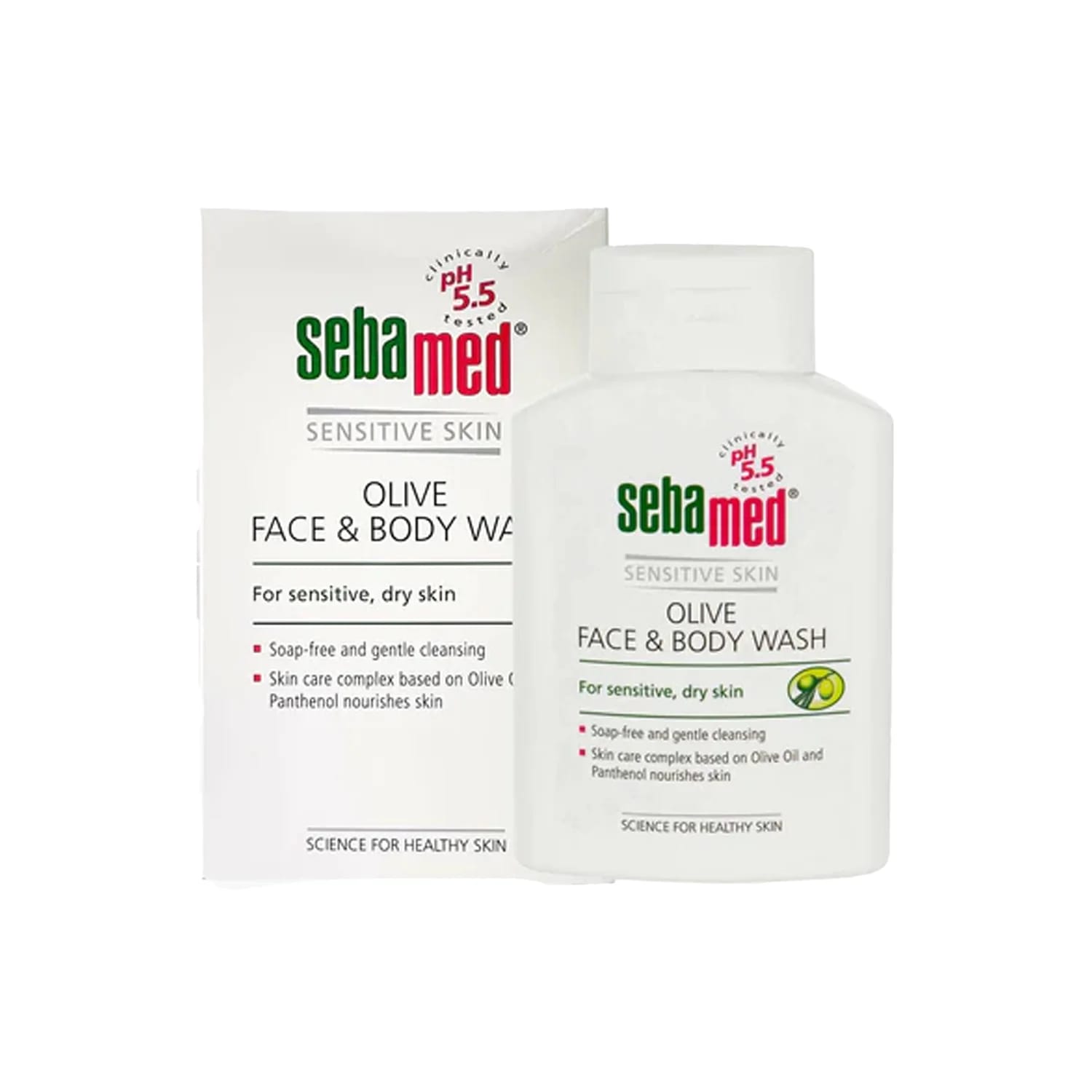 Sebamed Olive Face and Body Wash for Sensitive and Delicate Skin 200ml