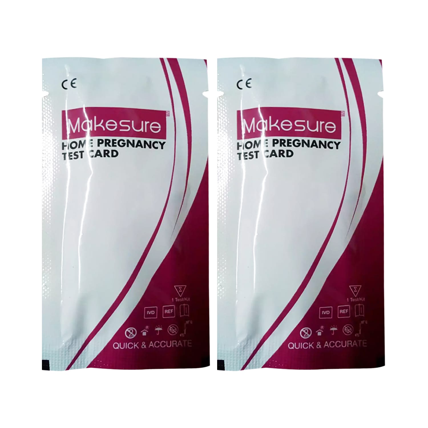 Make Sure Pregnancy Test Kits Mini - (Pack of 2)